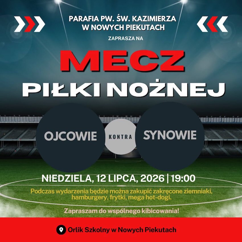 Nowe Piekuty: Ojcowie kontra synowie. Nietypowy mecz w Nowych Piekutach