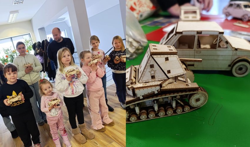 Od Fiata 126p po czołg SU-18. Tak bawili się uczestnicy ferii w Czyżewie [foto]