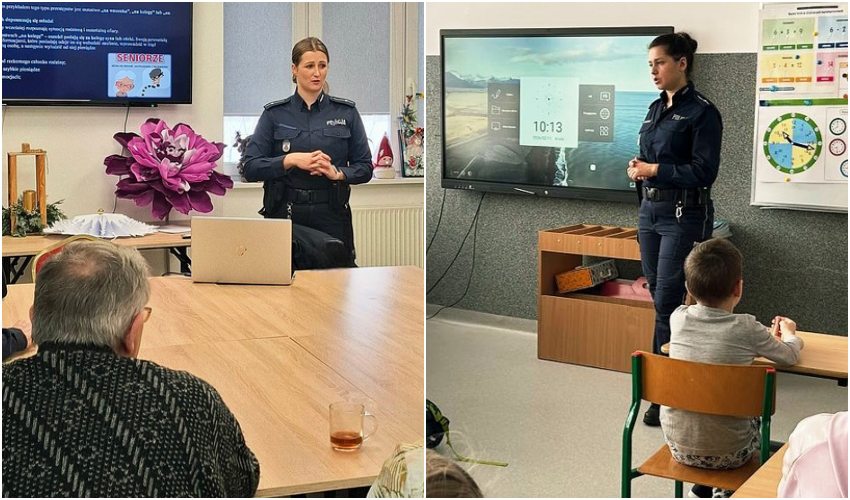 Bezpieczeństwo w sieci i numer 112: Edukacyjna ofensywa policji w powiecie [foto]