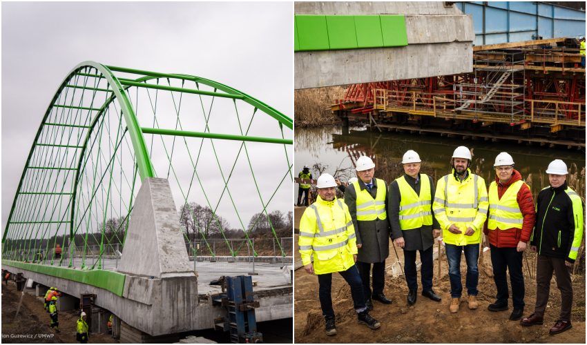 Obwodnica Ciechanowca nabiera kształtów. Nowy most robi wrażenie [foto]