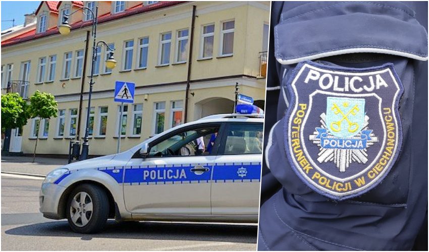 Krótki pościg przed sklepem w Ciechanowcu. Miał na sumieniu oszustwa i alimenty