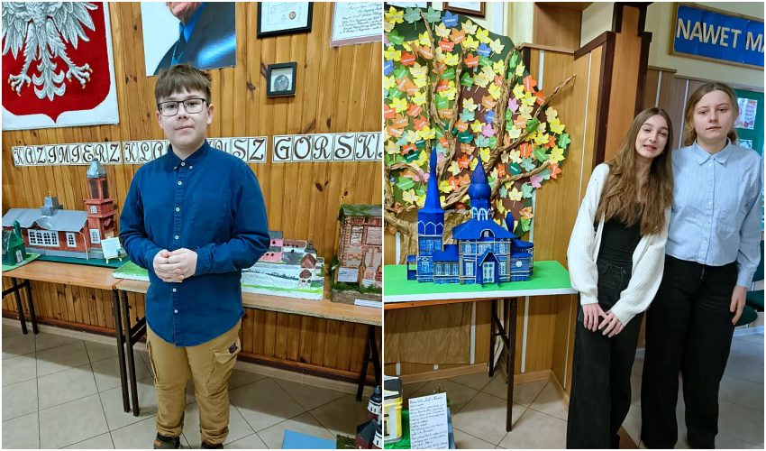 Podwójny sukces uczniów z Kowalewszczyzny. Od podlaskich makiet po wystawę w Warszawie