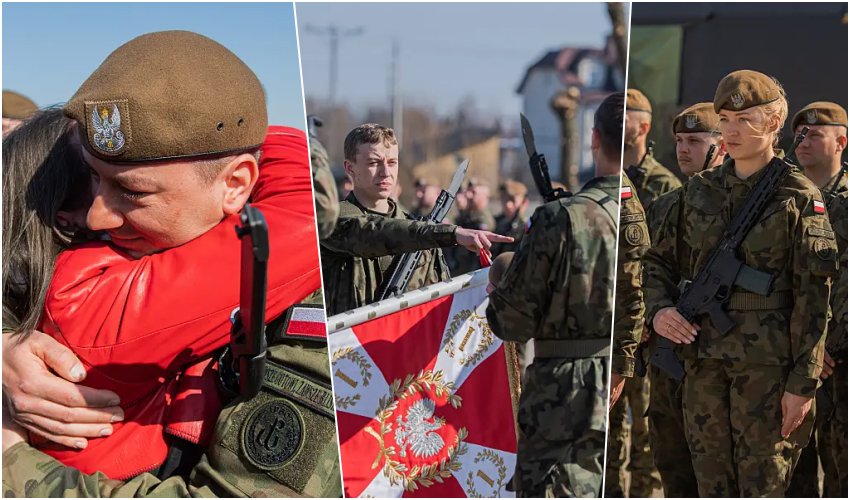Przysięga wojskowa w Wysokiem Mazowieckiem. Ponad 80 nowych terytorialsów [foto]