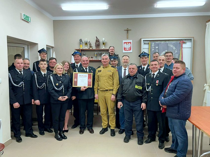 Nowe władze w OSP KSRG Pszczółczyn. Podsumowano rok i wybrano zarząd [foto]