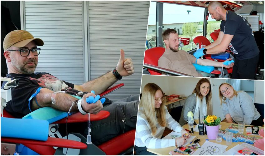 Prawie 10 litrów krwi od 22 dawców. Udana zbiórka w Wyszonkach Kościelnych [foto]