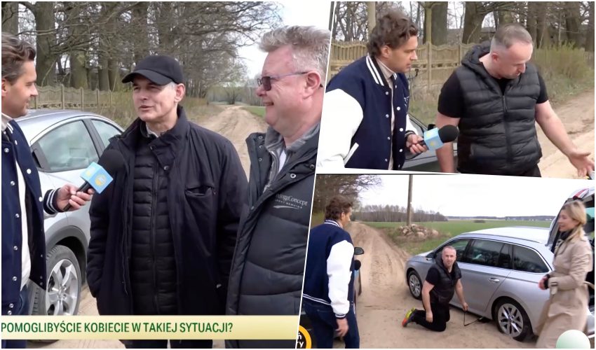 Ukryta kamera TVN w gminie Sokoły. Wśród nagranych strażak i księża [wideo]