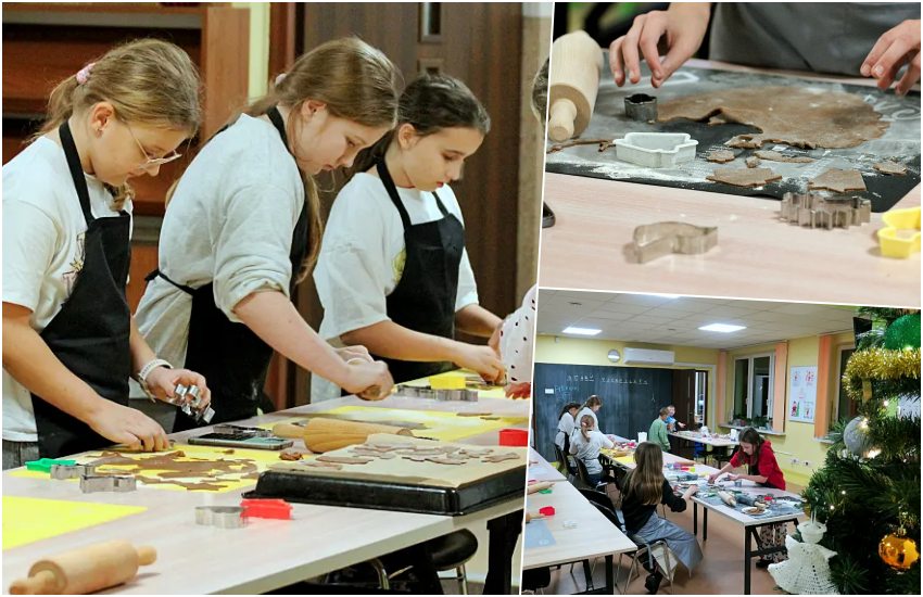 Zapach świąt w Nowych Piekutach. Dzieci piekły pierniki w GOK-u [foto]