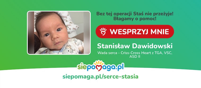 Uratuj serce Stasia z gminy Szepietowo! Każdy może pomóc 