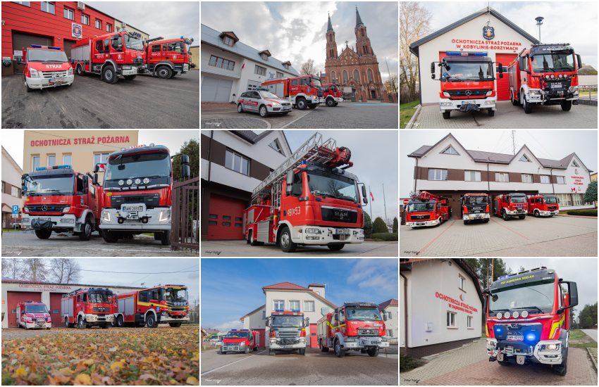 Czym jeżdżą strażacy z powiatu wysokomazowieckiego? Przegląd floty PSP i KSRG [wideo/foto]