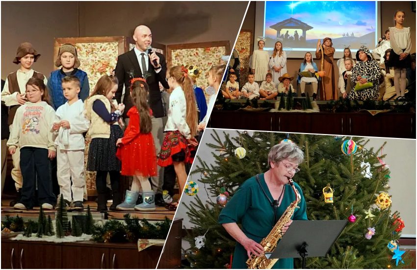 Mieszkańcy Sokół i  okolic podzielili się opłatkiem w CKB [foto]