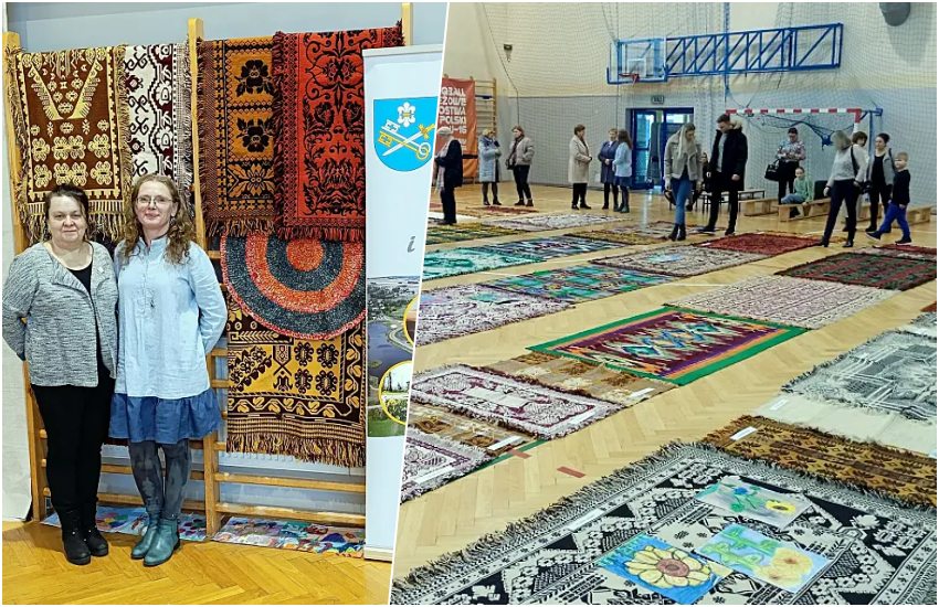 180 dywanów na hali w Czyżewie. Niezwykła wystawa w ZSOiZ [foto]