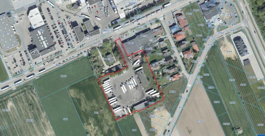 Tereny po bazie SKR w Wysokiem Mazowieckiem na sprzedaż. Cena wywoławcza: 2,7 mln zł