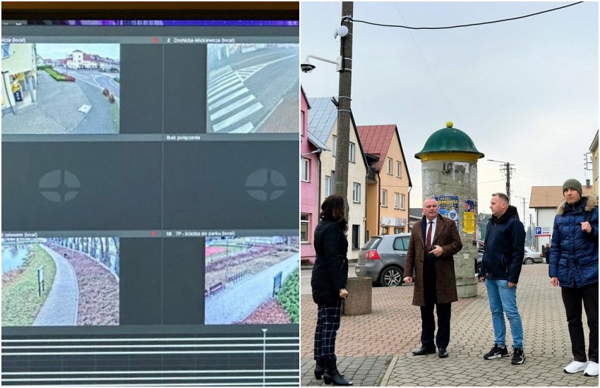 Wielki Brat w Ciechanowcu. Gmina uruchomiła system CCTV [foto]