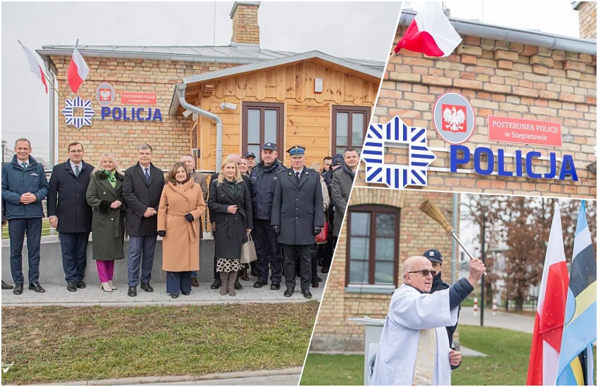 Szepietowo: Uroczyste otwarcie posterunku w historycznym budynku [wideo/foto]