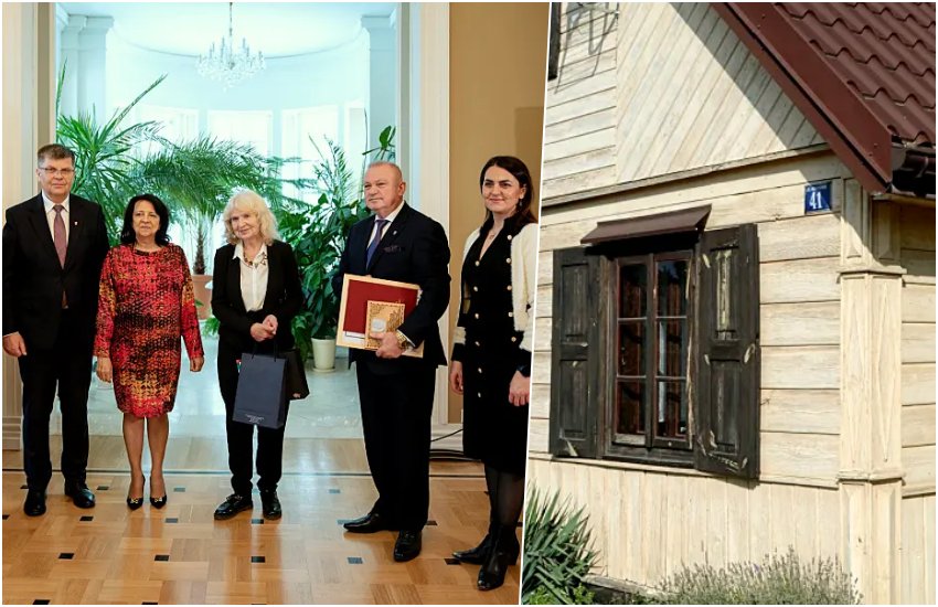 Dom z Ciechanowca z prestiżową nagrodą. Sukces w konkursie na zabytek drewniany [foto]