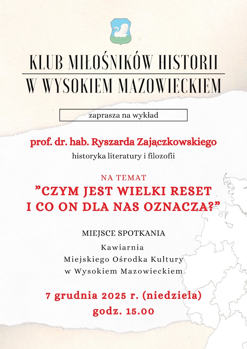 Profesor Zajączkowski z wykładem w Wysokiem Mazowieckiem