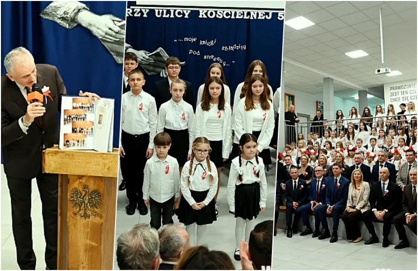 Jubileusz 120-lecia SP w Sokołach. Wśród gości 95-letni absolwent [wideo/foto]