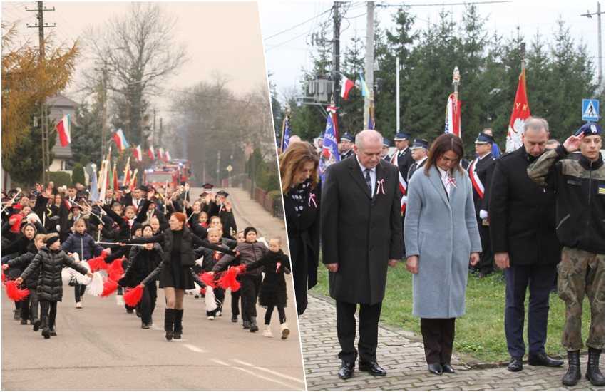 Uroczysty przemarsz, akademie i msza w intencji Ojczyzny. Obchody 11 listopada w Ciechanowcu [foto]