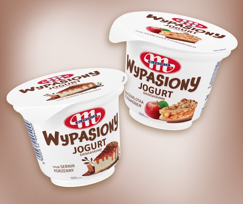 Smaki inspirowane tradycją i sezonowymi deserami – Mlekovita wprowadza na rynek nowe Wypasione jogurty śmietankowe