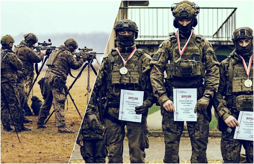 Złoto dla snajperów 1 PBOT. Żołnierze tej formacji stacjonują m.in. w Dąbrowie-Moczydłach [foto]