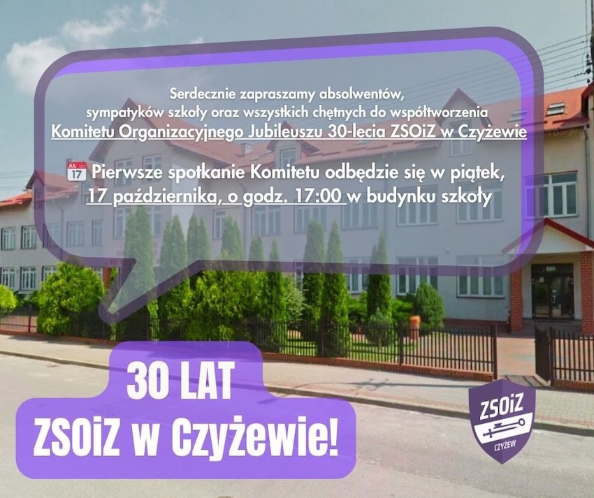 Trzy dekady minęły. Szkoła w Czyżewie szykuje się do hucznych obchodów swojego święta