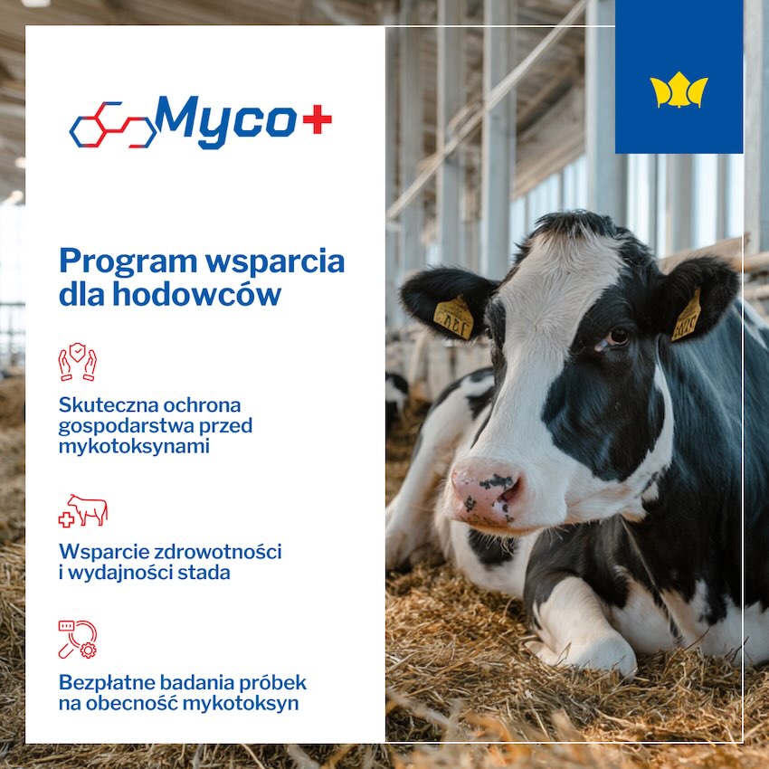 Bezpłatne badanie paszy na mykotoksyny – Program Myco+