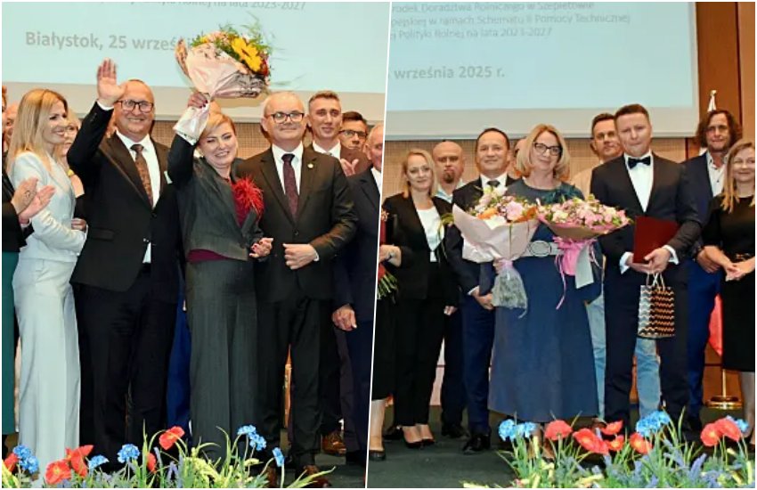 Podwójny sukces gminy Czyżew: Rolnicy państwo Góralczyk i firma Rolwit nagrodzeni w AgroLidze