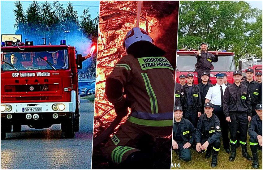 Młode pokolenie reaktywowało straż w Łuniewie Wielkim. Teraz mają ambitny cel [foto]