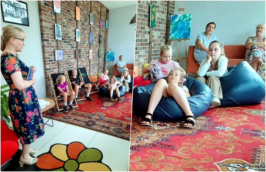 Ciechanowiec: Dyrektor OPS czytała dzieciom 