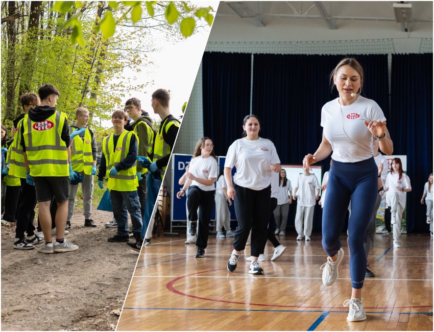 Mlekovita promuje zdrowy styl życia wśród uczniów z Wysokiego Mazowieckiego [foto]