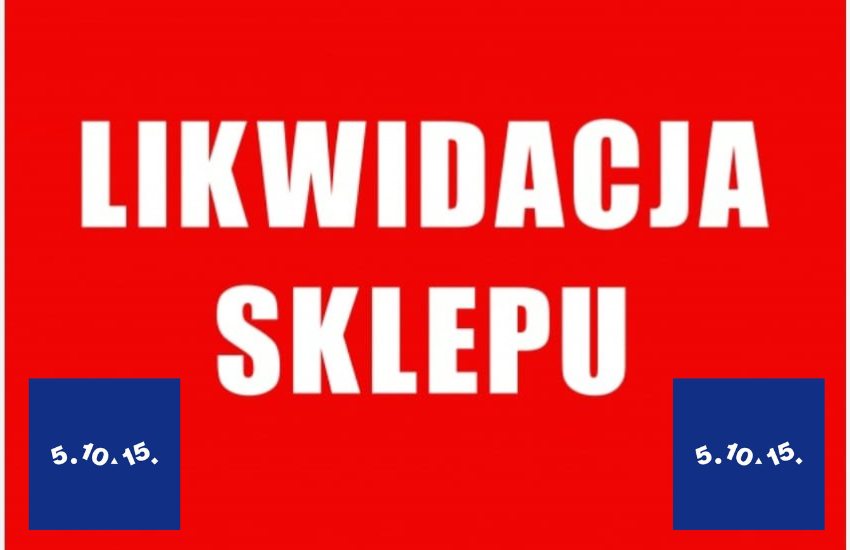 Wielka wyprzedaż w 5.10.15 w Wysokiem Mazowieckiem 