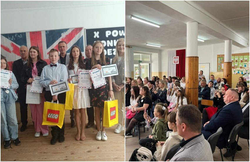 Młode talenty z 11 szkół podstawowych na konkursie w Jabłonce Kościelnej [foto]