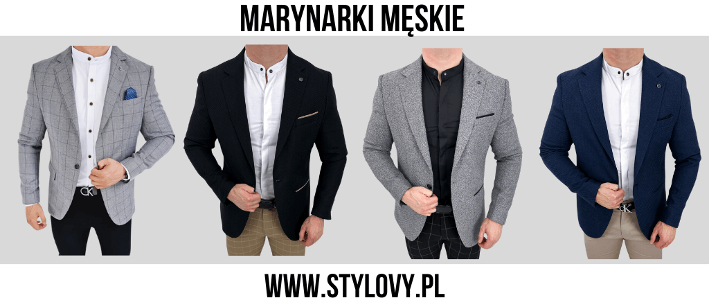 marynarki meskie
