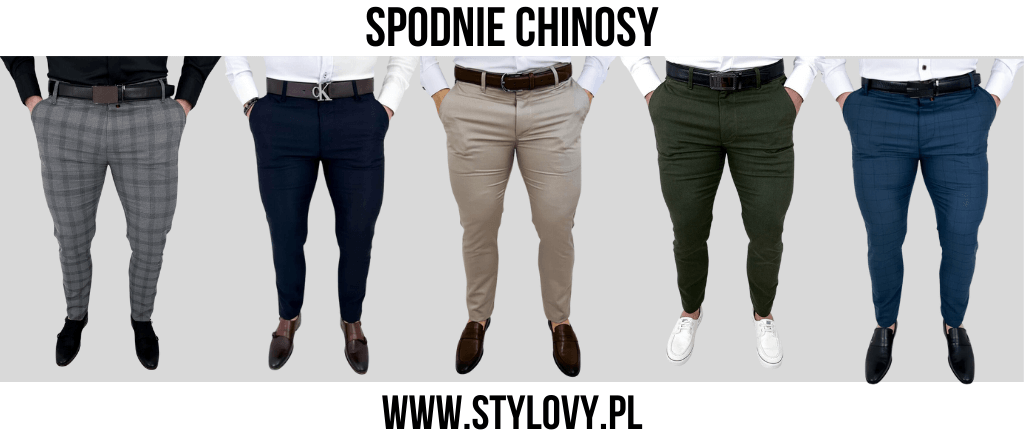 spodnie chinosy
