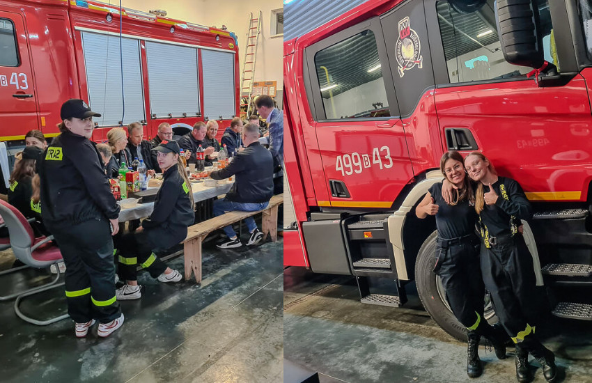 Huczne powitanie Scanii P370 XT w Wyszonkach Kościelnych [foto]