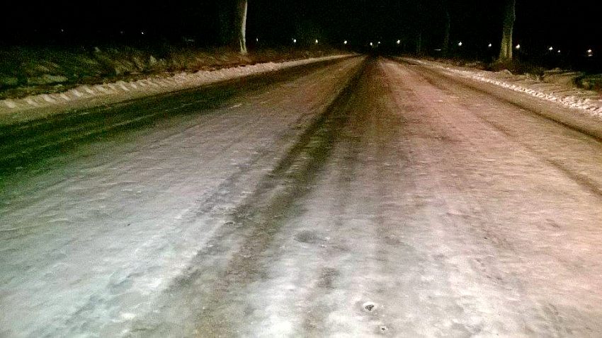 Temperatura spadnie do -8°C. Będzie ślisko w powiecie wysokomazowieckim