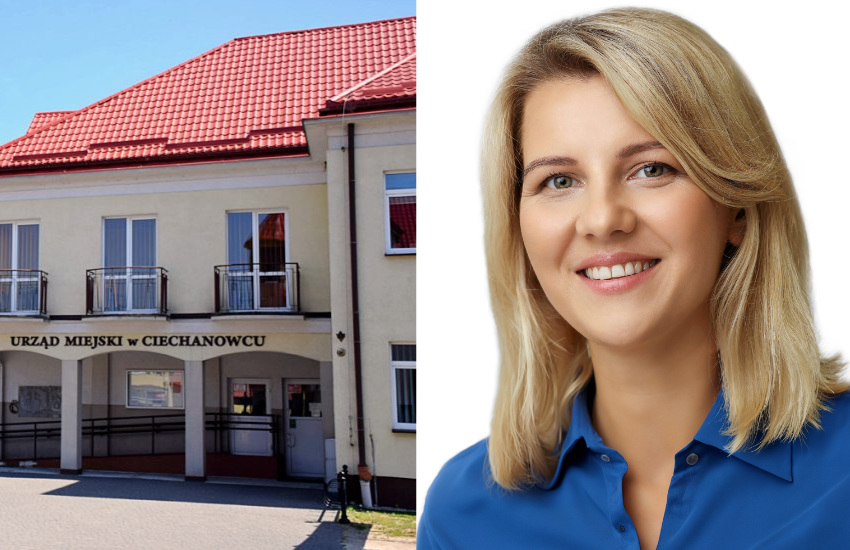 Była poseł Aleksandra Łapiak kandyduje na Burmistrza Ciechanowca