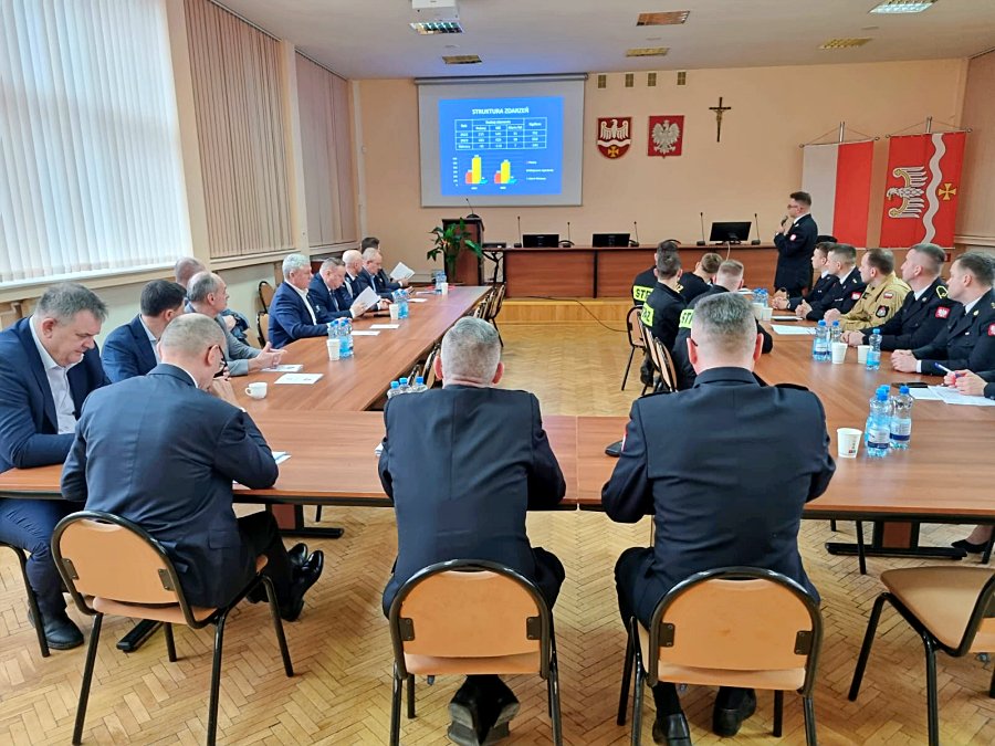 Wysokie Mazowieckie: Strażacy z Wysokiego Mazowieckiego podsumowali rok 2023: Największe akcje i wyzwania [foto]