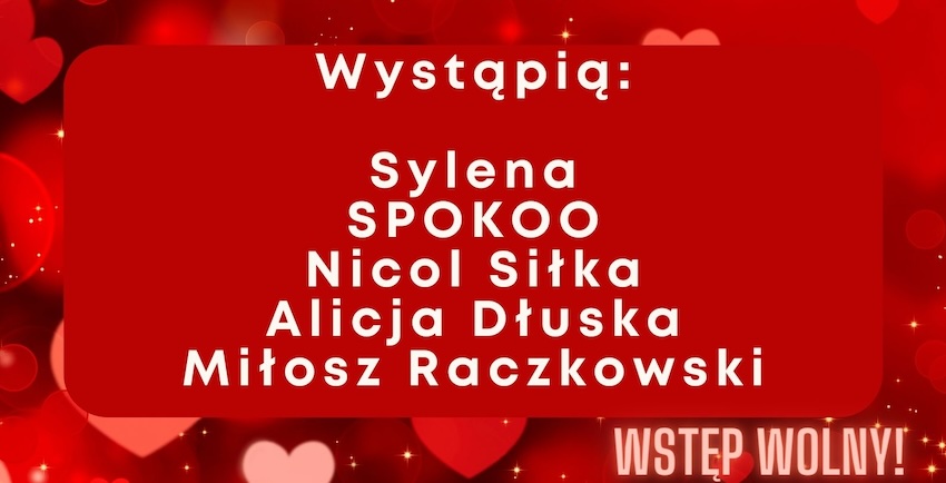 Romantyczny wieczór w Ciechanowcu: Koncert Walentynkowy z lokalnymi gwiazdami sceny