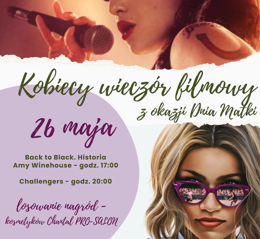 Wysokie Mazowieckie: Kino WARS zaprasza na Kobiecy Wieczór Filmowy