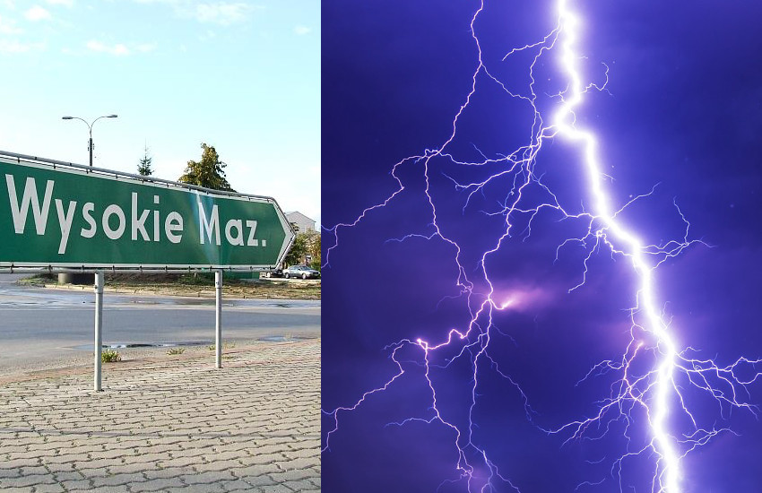 Ekstremalna pogoda w powiecie wysokomazowieckim