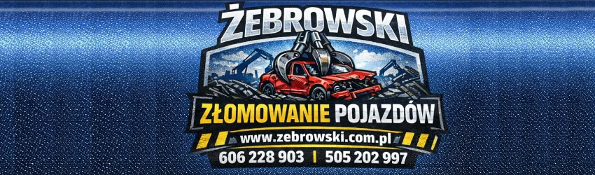 Żebrowski Zambrów - złomowanie pojazdów