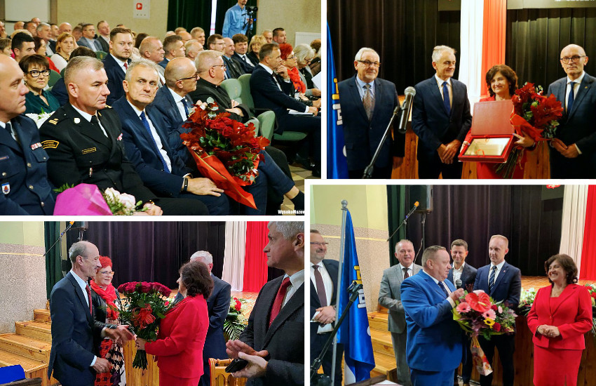 Czyżew: Uroczyste pożegnanie Burmistrz Anny Boguckiej [wideo/foto]