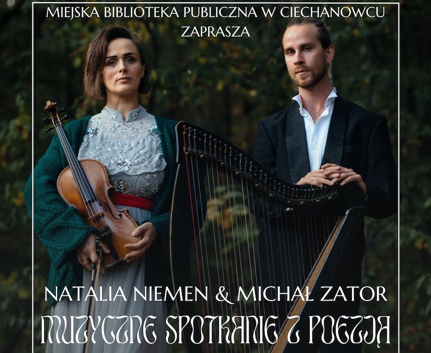 Ciechanowiec: Koncert Natalii Niemen i Michała Zatora w Ciechanowcu [bezpłatne wejściówki]