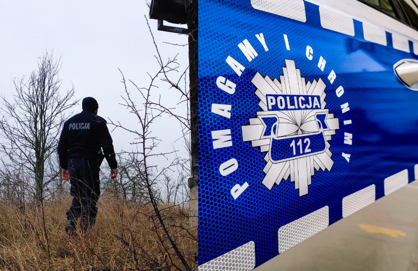 Wysokie Mazowieckie: Dramatyczne chwile! Policjanci uratowali wychłodzonego mężczyznę