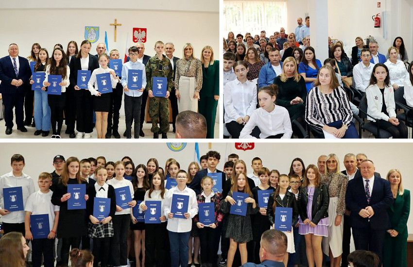 Wysokie Mazowieckie: Wójt Gminy nagrodził 46 uzdolnionych uczniów [foto]