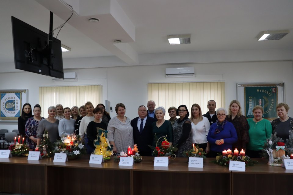 Wysokie Mazowieckie: Wybrano najpiękniejsze stroiki bożonarodzeniowe w gminie Wysokie Mazowieckie [foto]