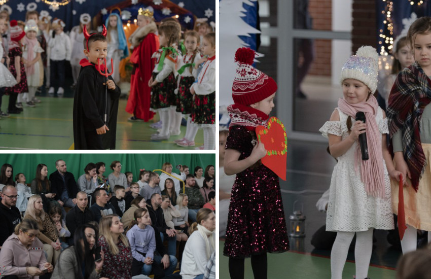 Czyżew: Niezwykłe jasełka w Czyżewie: Przedszkolaki oczarowały publiczność [wideo/foto