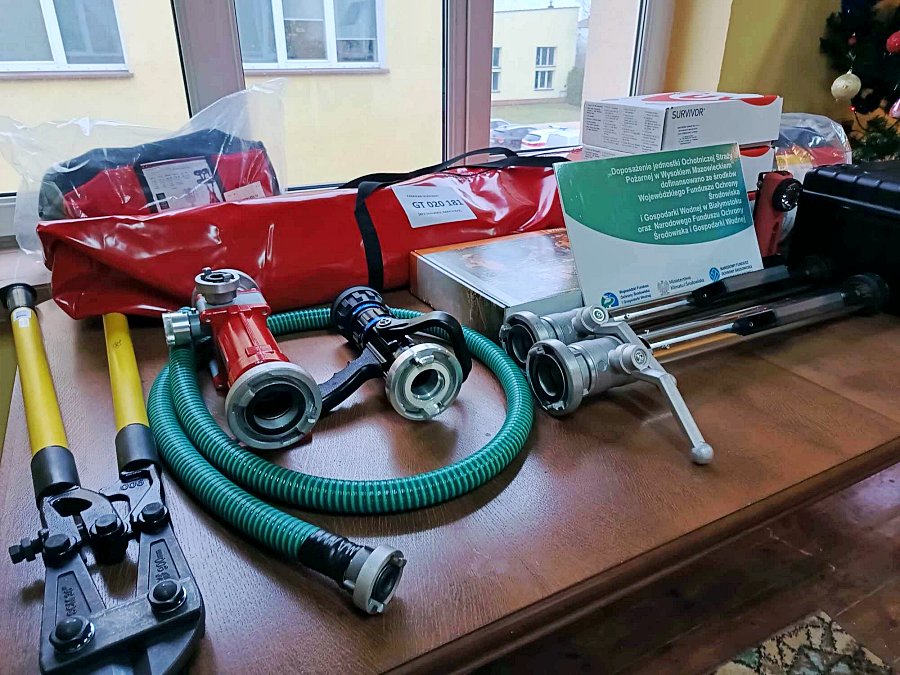 Wysokie Mazowieckie: OSP Wysokie Mazowieckie ma nowy sprzęt. Kosztował 30 tys. zł [foto]