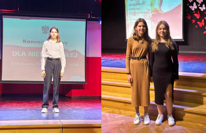 Czyżewska uczennica wyróżniona w konkursie recytatorskim „Wolność kocham i rozumiem”
